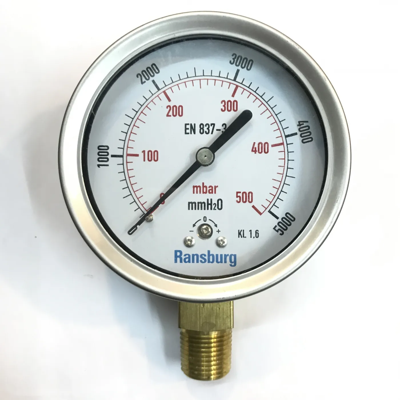 Low Pressure Gauges — Ransburg