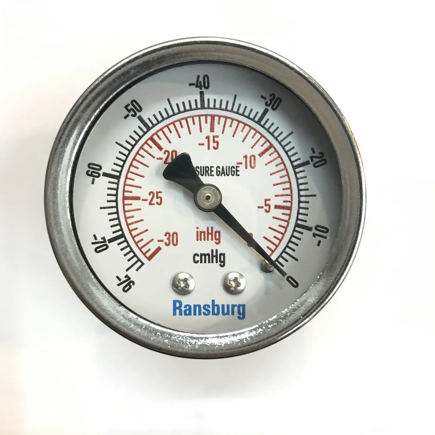 RVG 005B 2" Vacuum Gauge