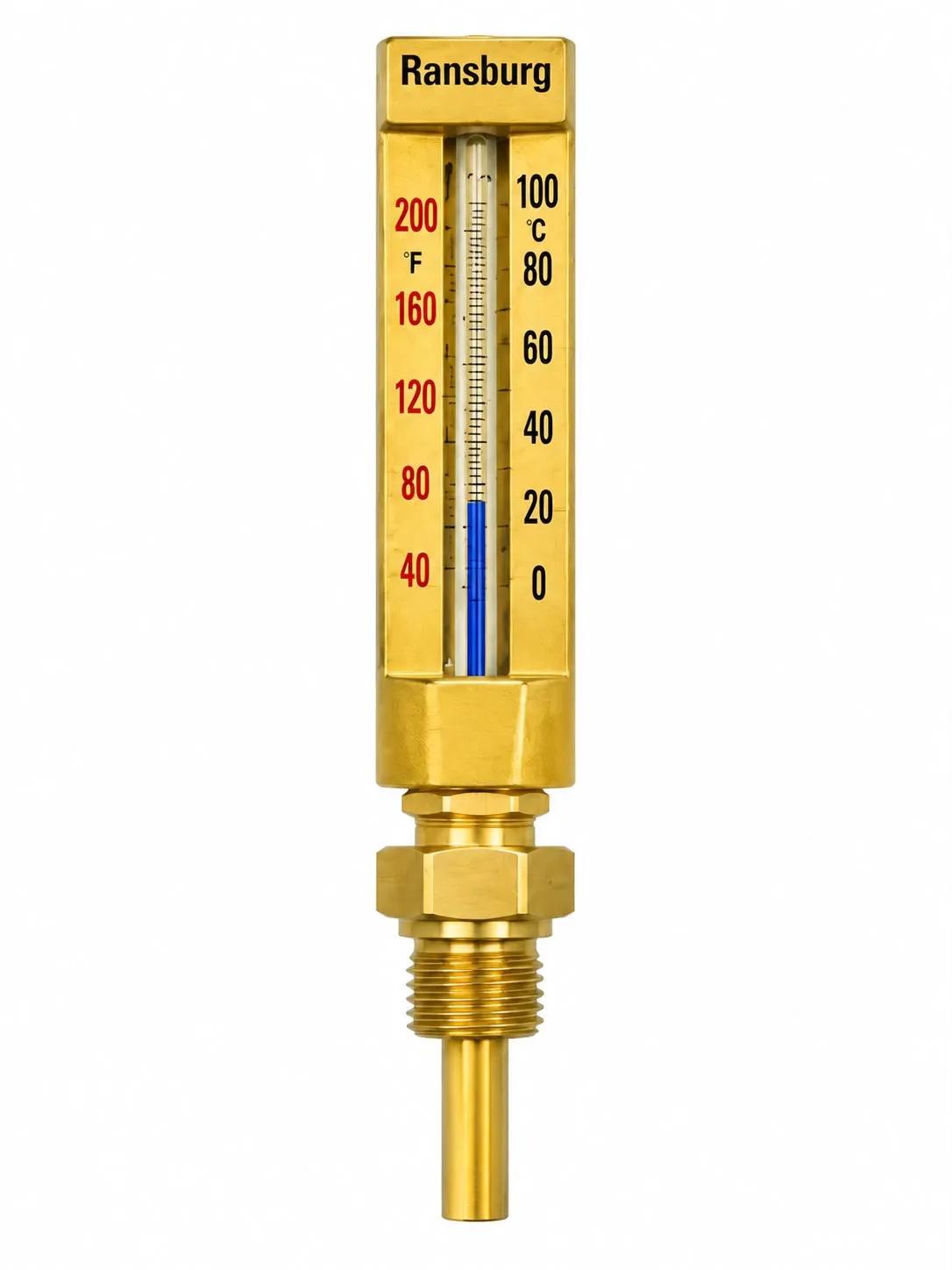 RTW 27 40mm Glass Thermometer